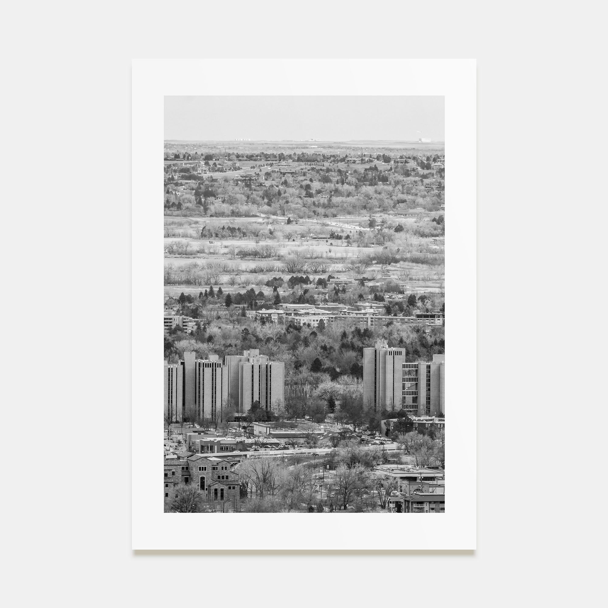 Boulder Photo B&W No 1 Poster