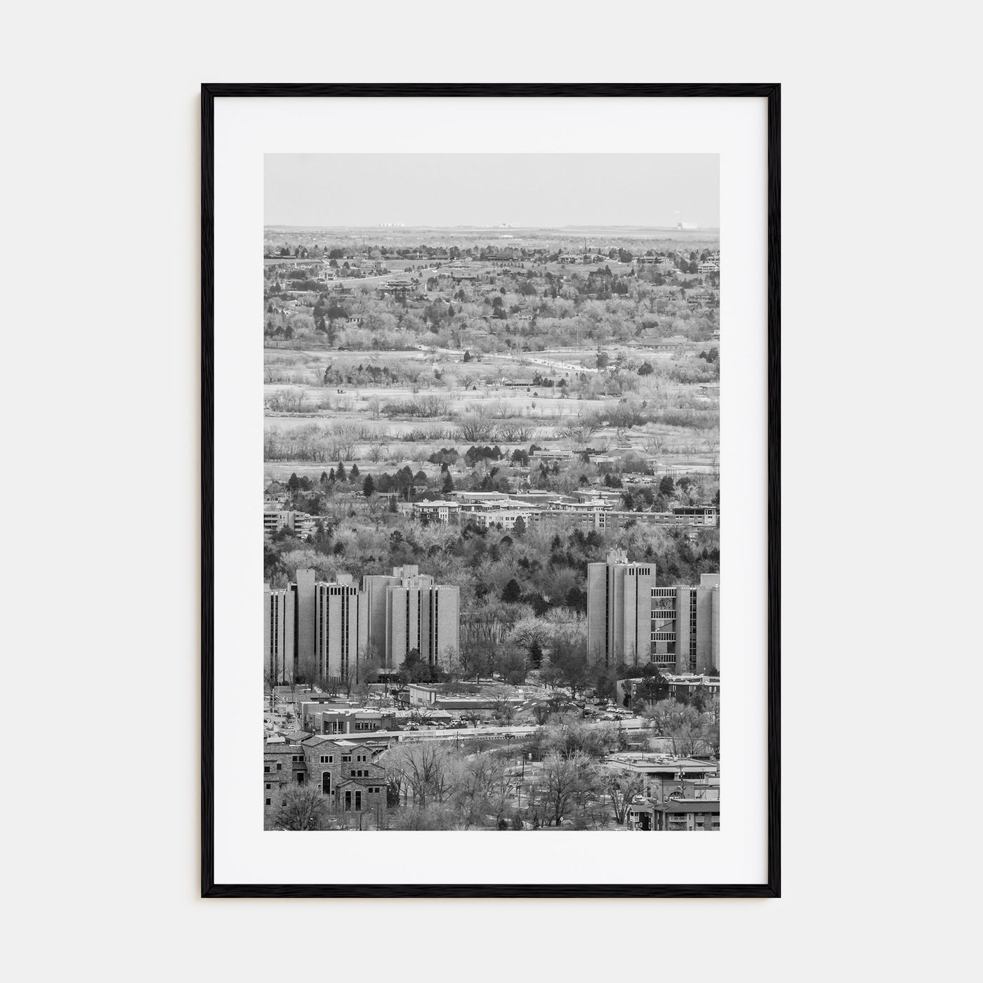 Boulder Photo B&W No 1 Poster