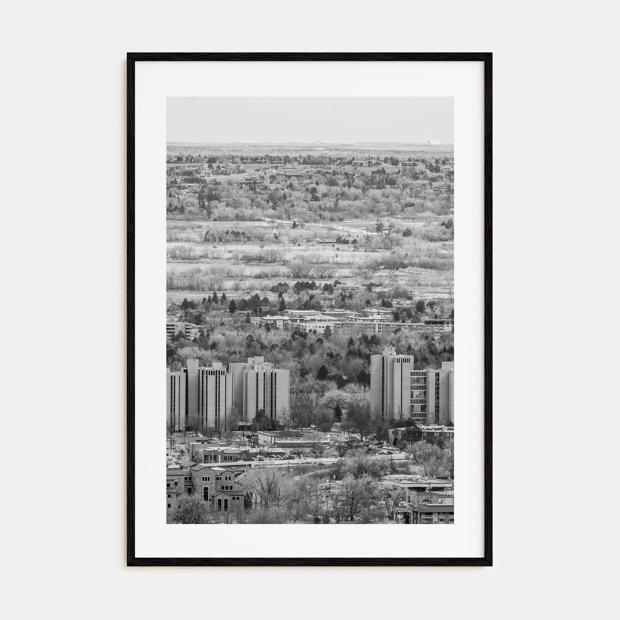 Boulder Photo B&W No 1 Poster