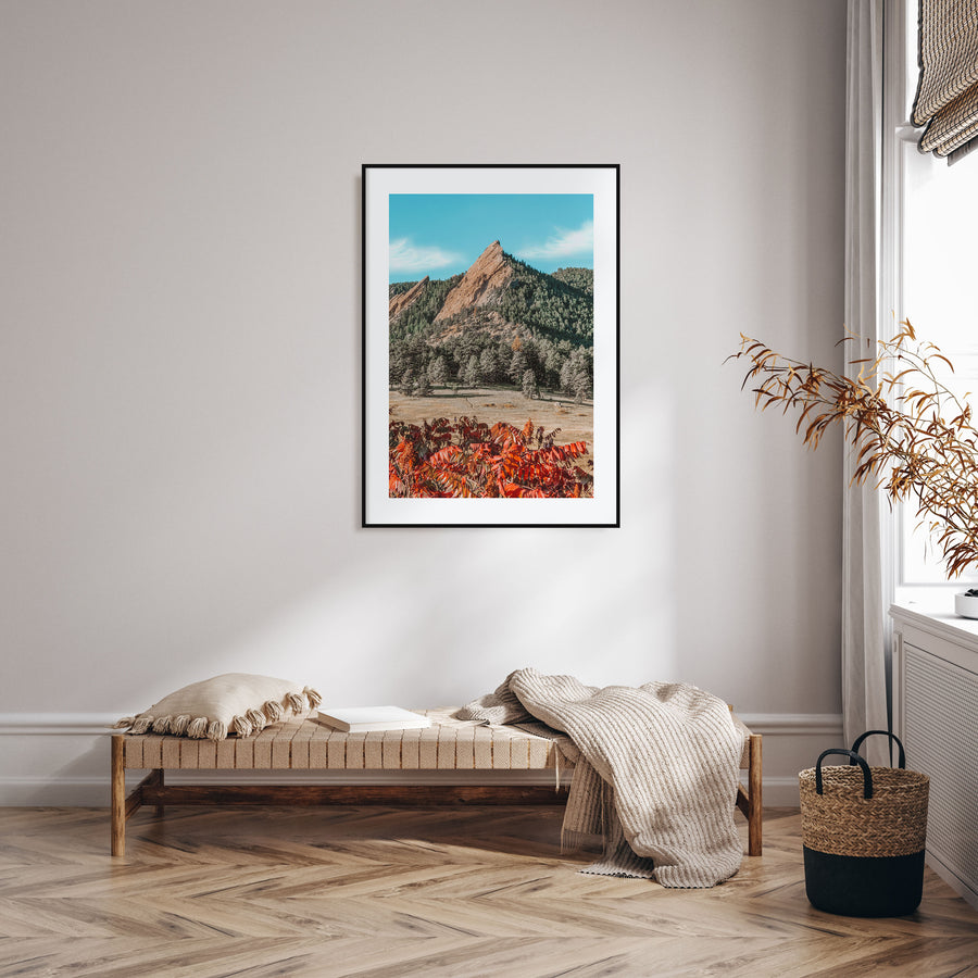 Boulder Photo Color No 1 Poster
