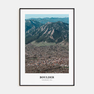 Boulder Portrait Color No 1 Poster