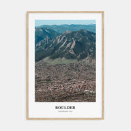 Boulder Portrait Color No 1 Poster