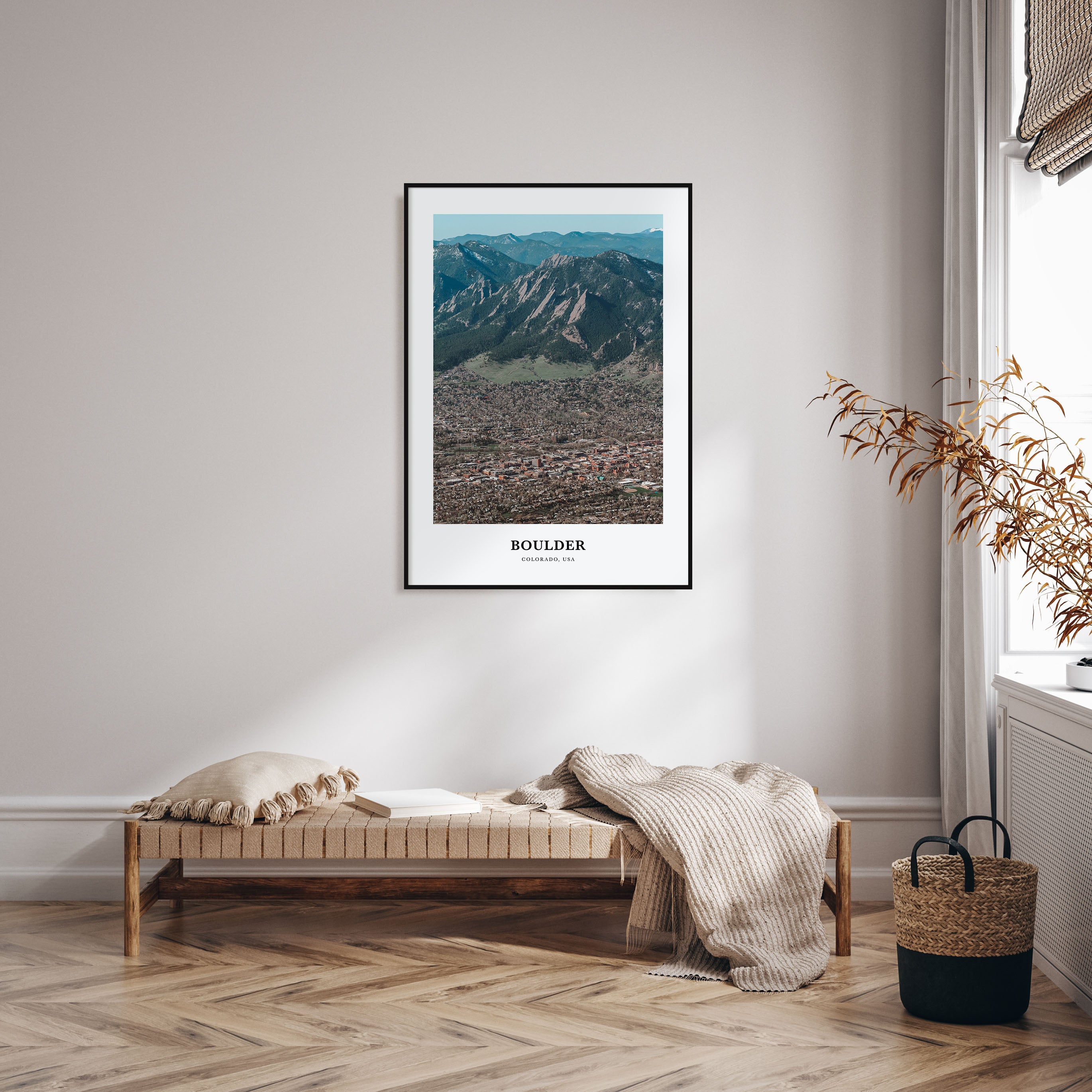 Boulder Portrait Color No 1 Poster