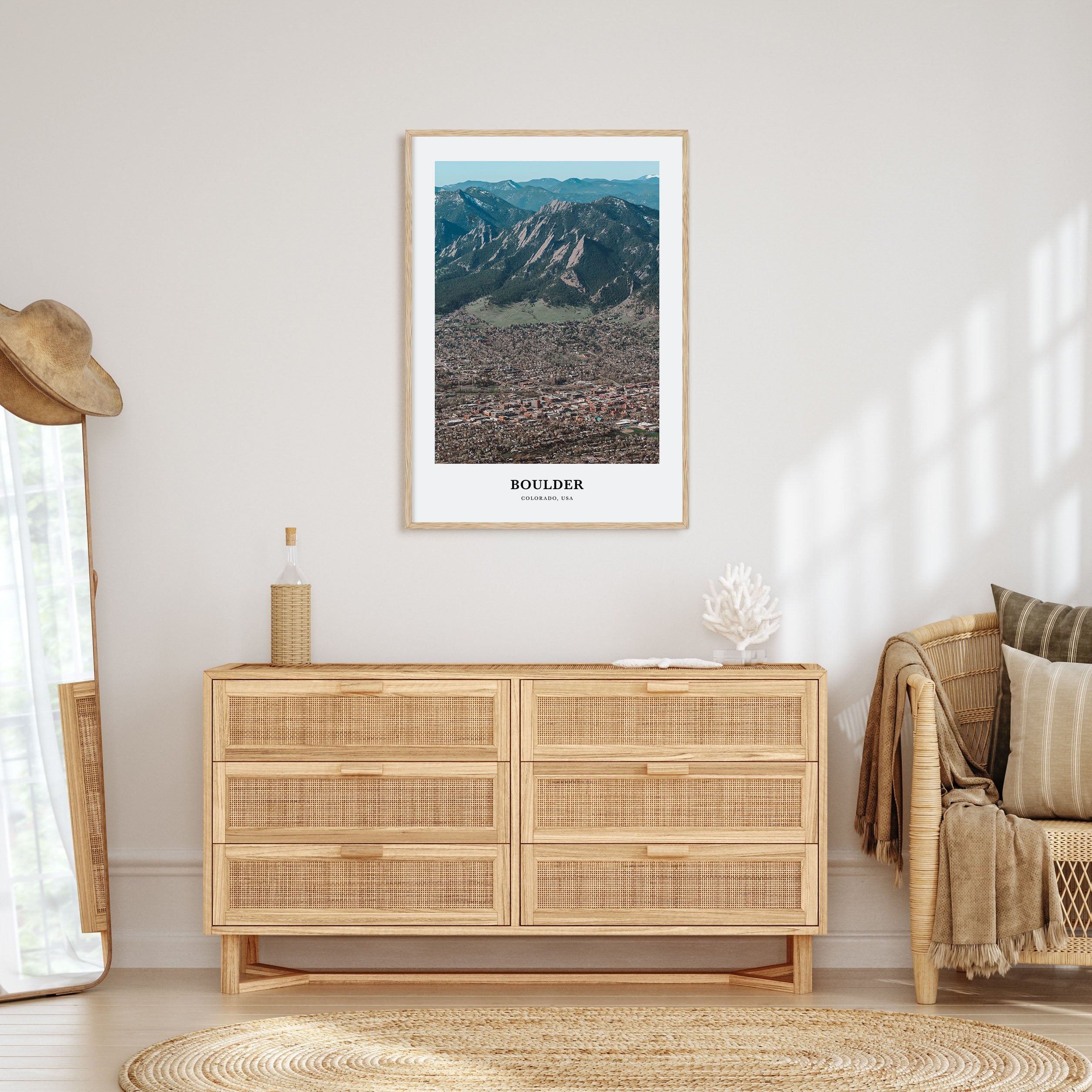 Boulder Portrait Color No 1 Poster