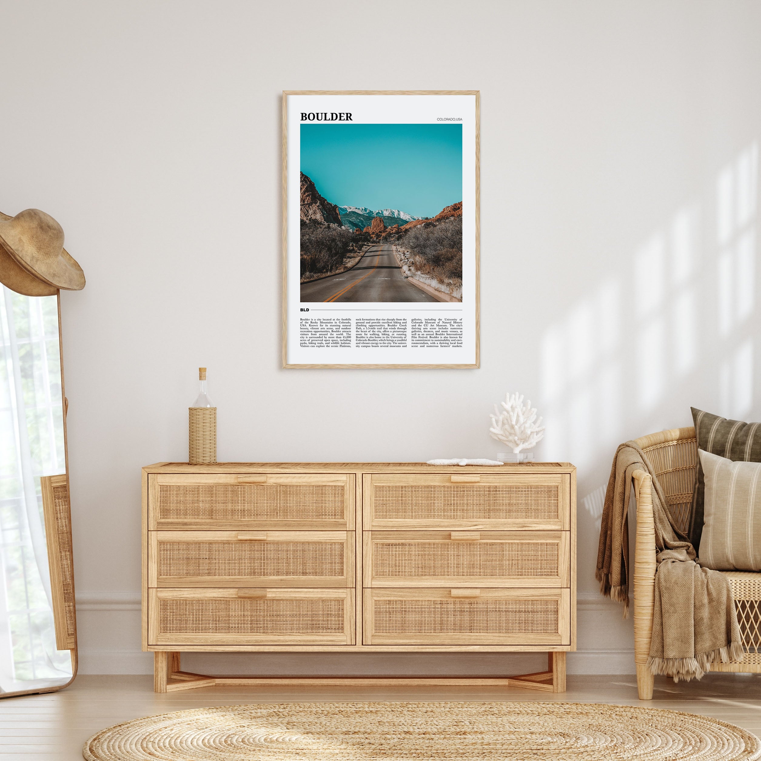 Boulder Travel Color No 3 Poster