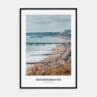 Bournemouth Portrait Color Poster