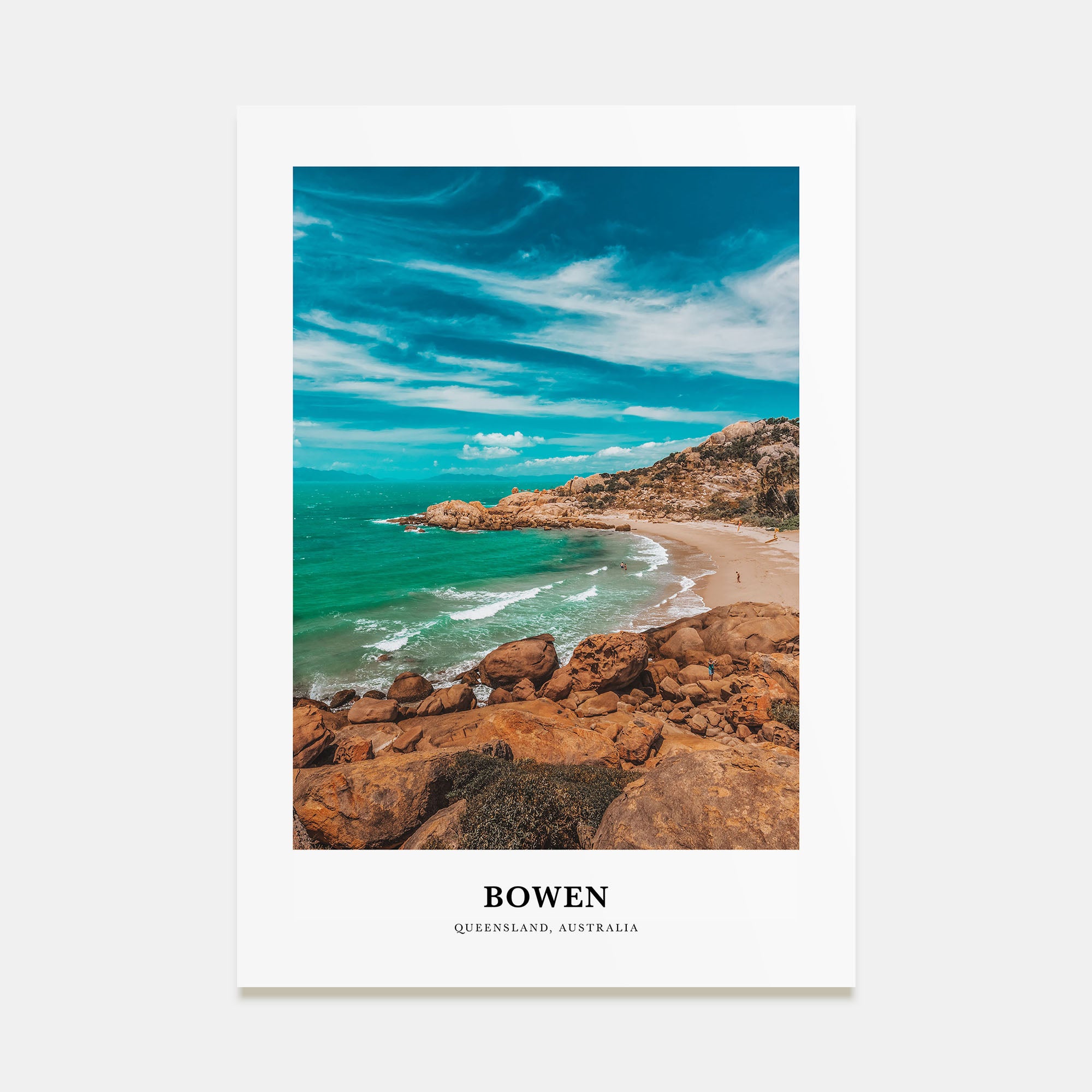 Bowen Portrait Color Poster