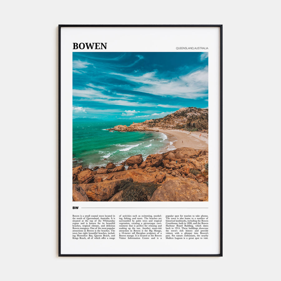 Bowen Travel Color Poster