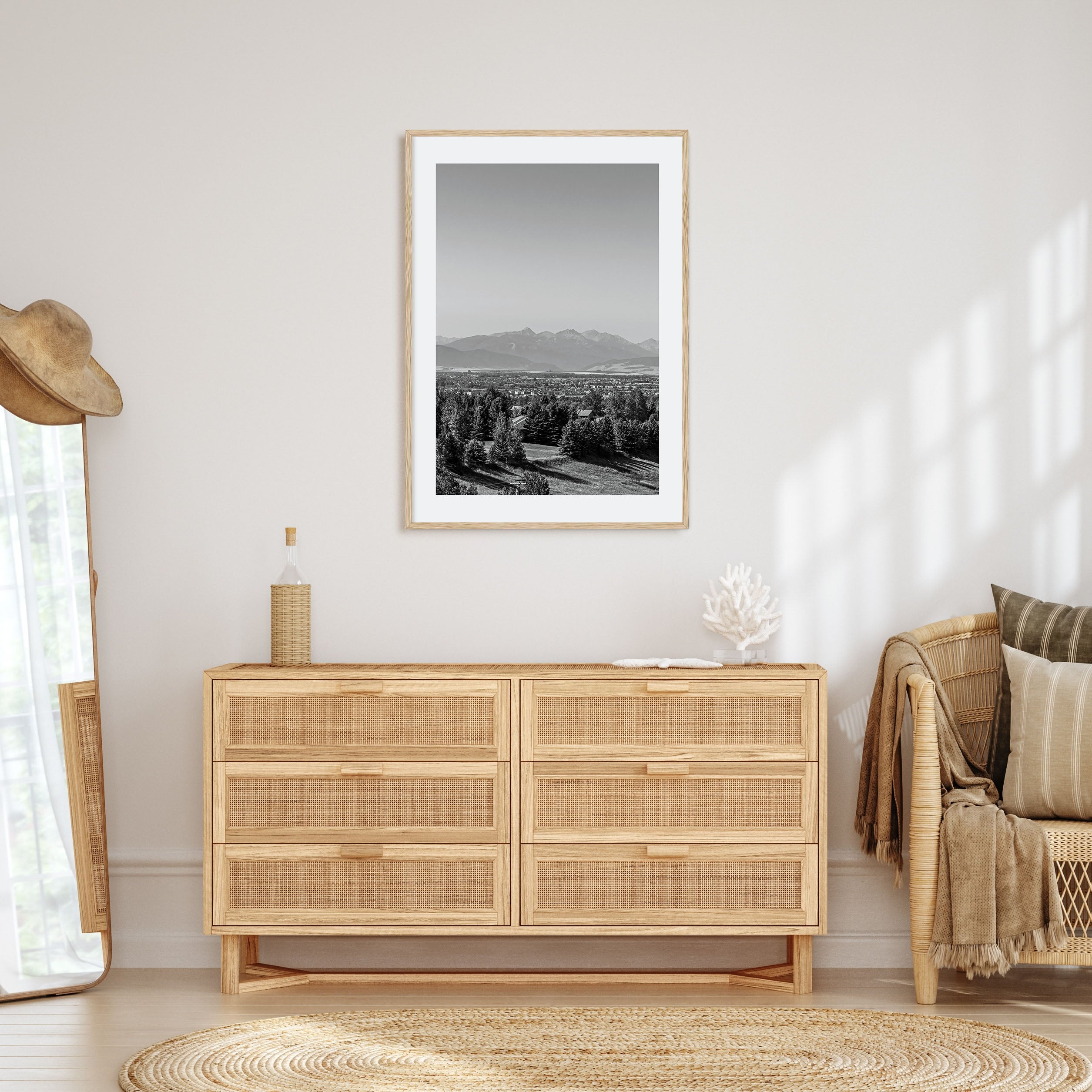 Bozeman Photo B&W Poster