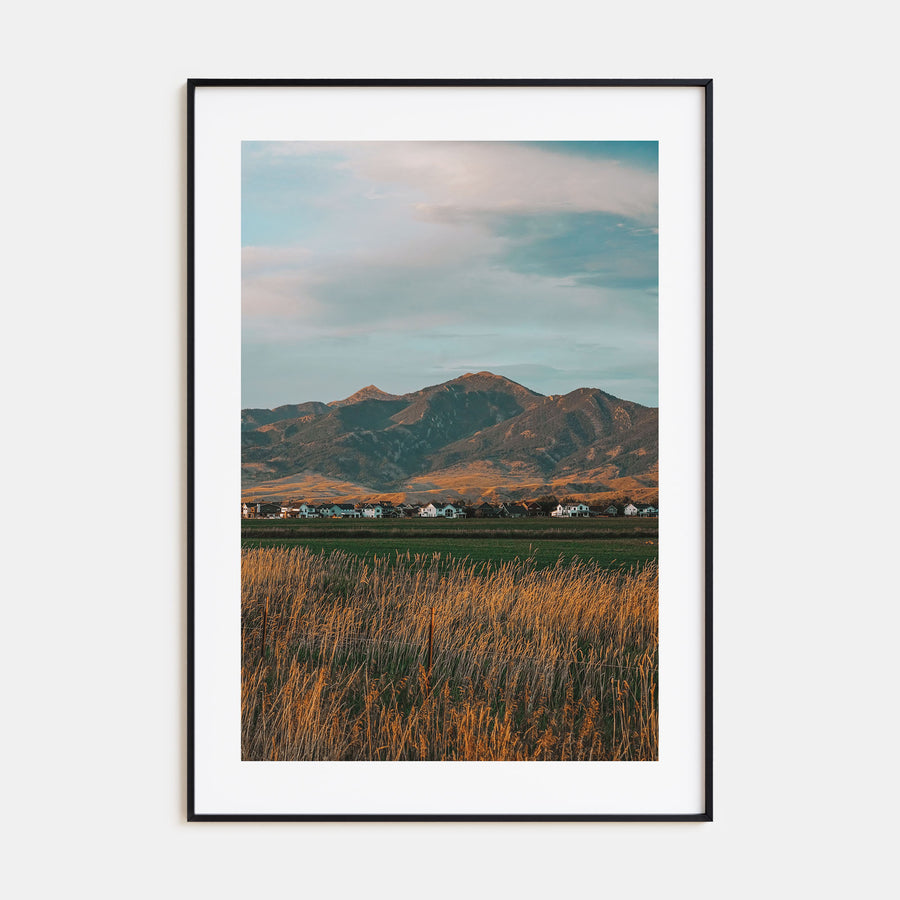 Bozeman Photo Color Poster