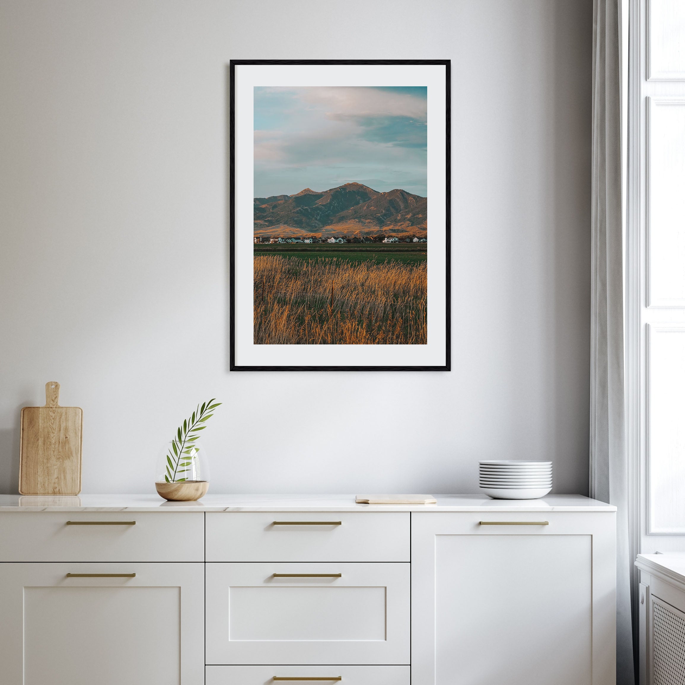 Bozeman Photo Color Poster