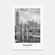 Bradford Portrait B&W Poster