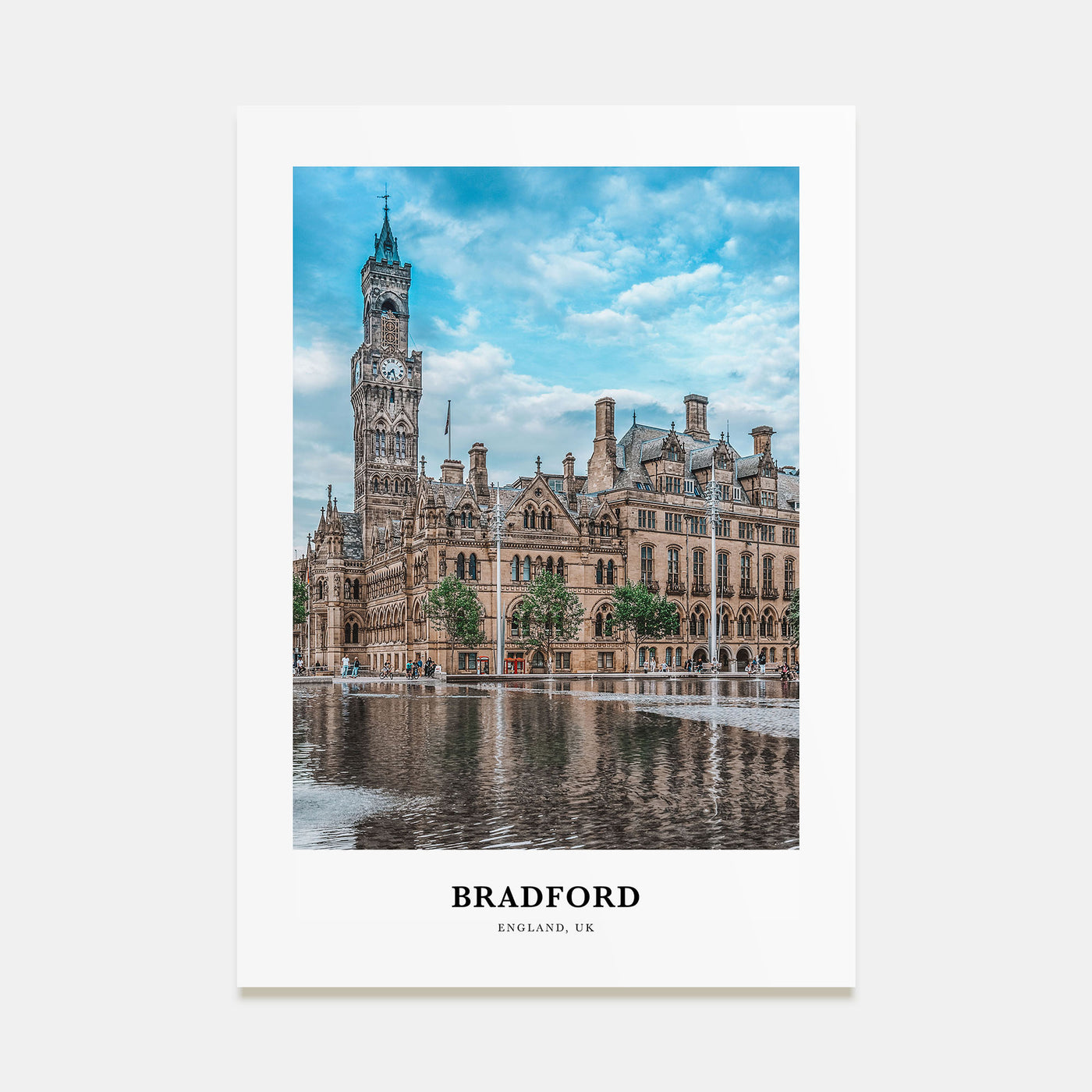 Bradford Portrait Color Poster