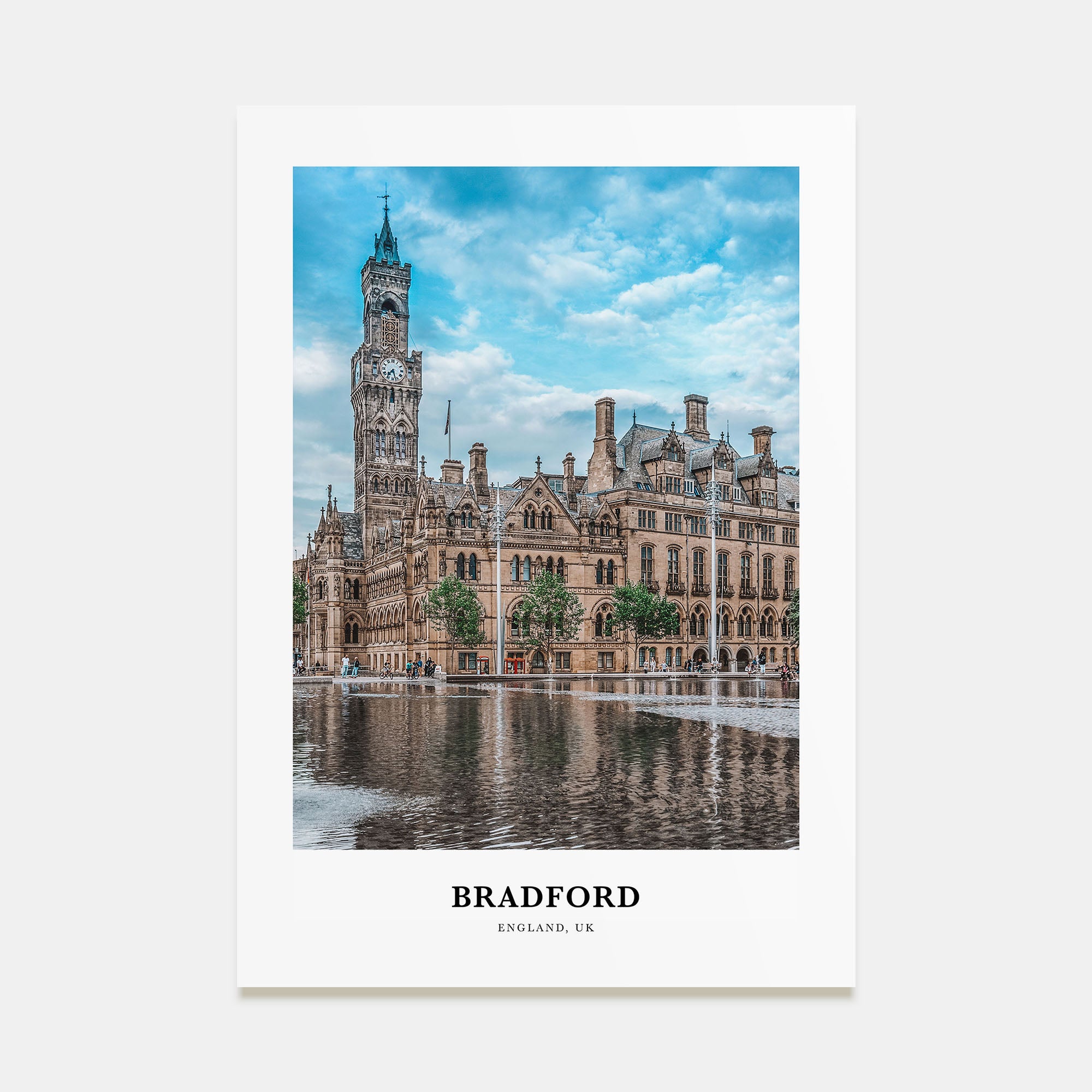 Bradford Portrait Color Poster