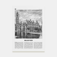 Bradford Travel B&W Poster