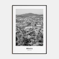 Braga Portrait B&W Poster