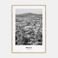 Braga Portrait B&W Poster