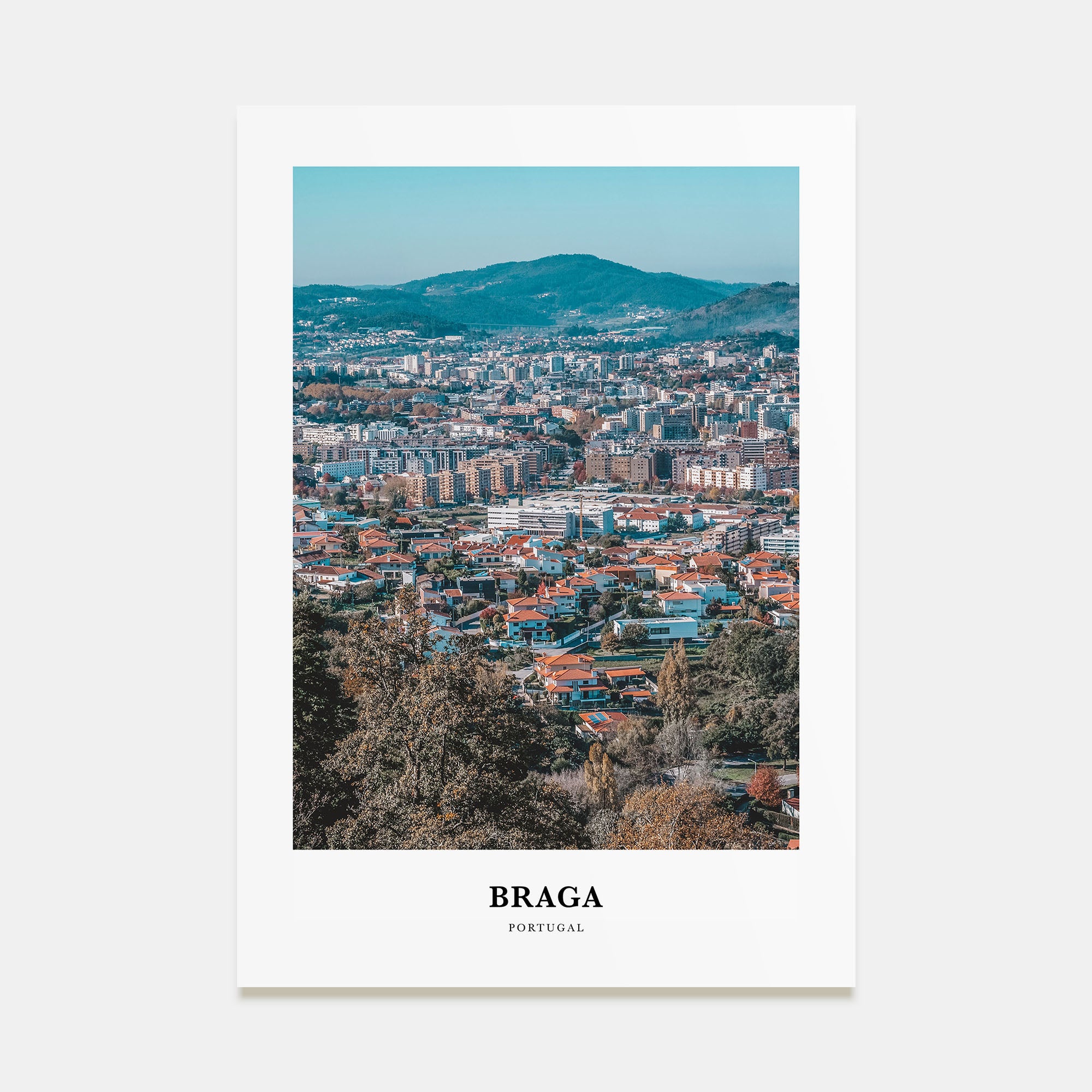 Braga Portrait Color Poster
