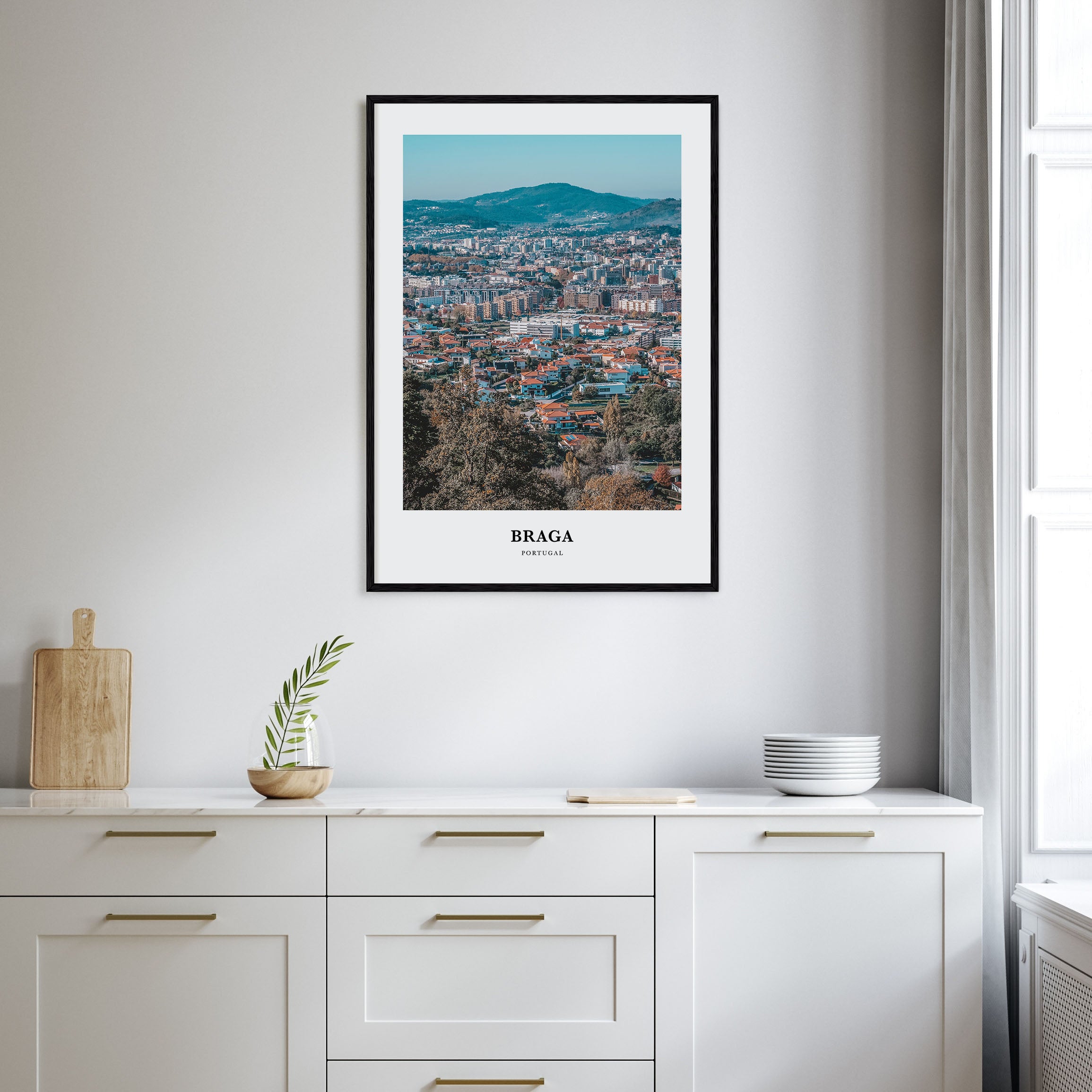 Braga Portrait Color Poster