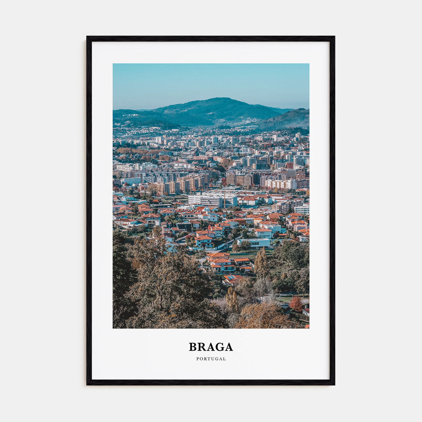 Braga Portrait Color Poster