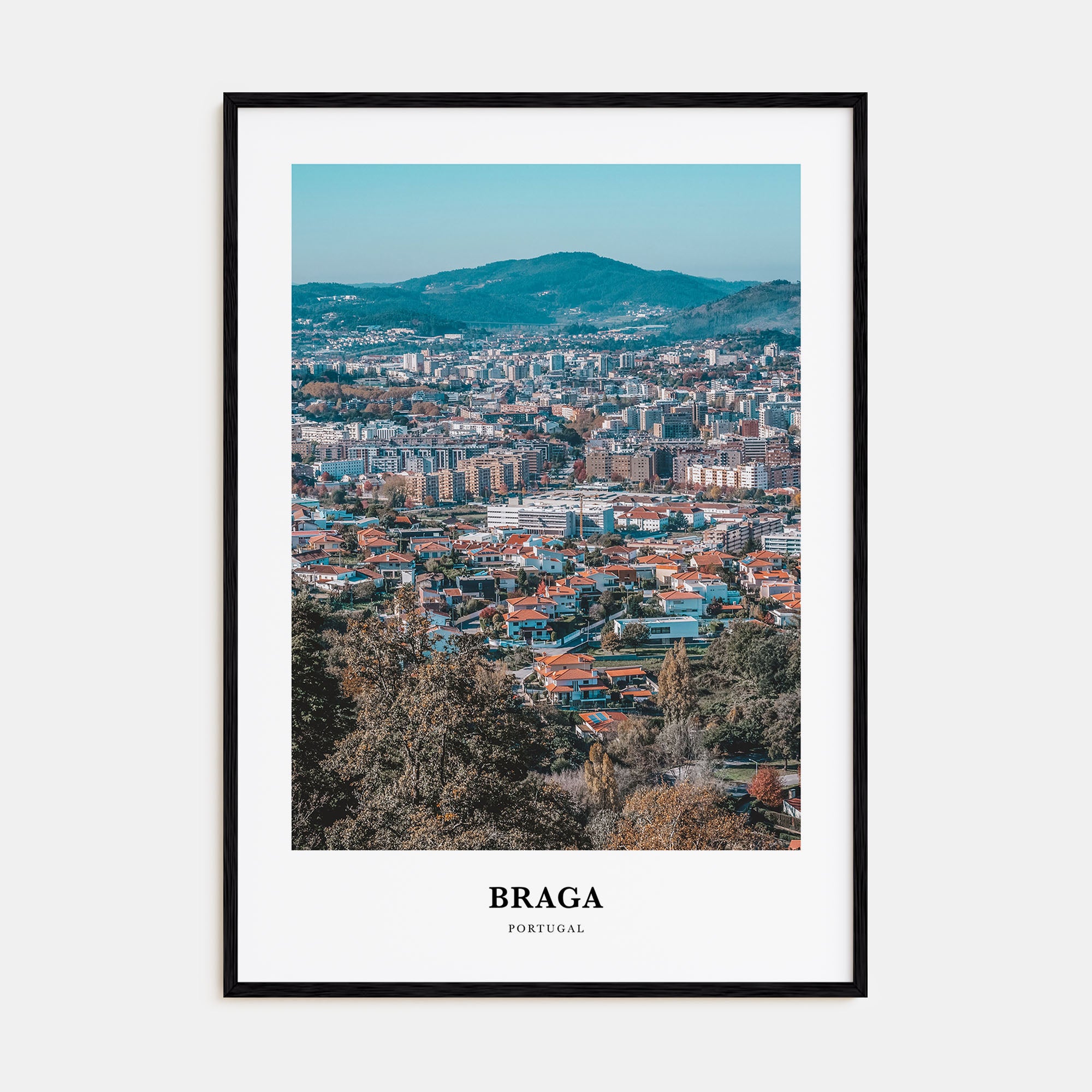 Braga Portrait Color Poster
