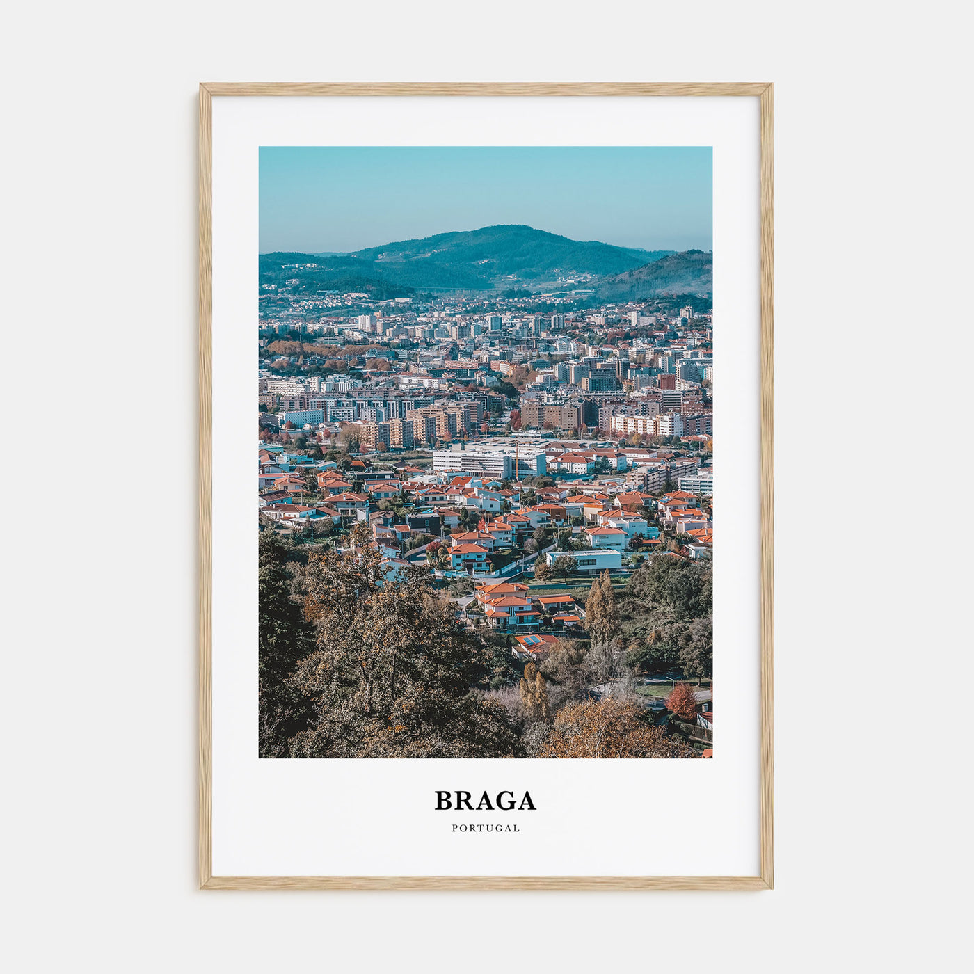 Braga Portrait Color Poster