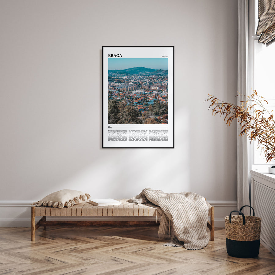 Braga Travel Color Poster