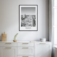 Brampton Portrait B&W Poster