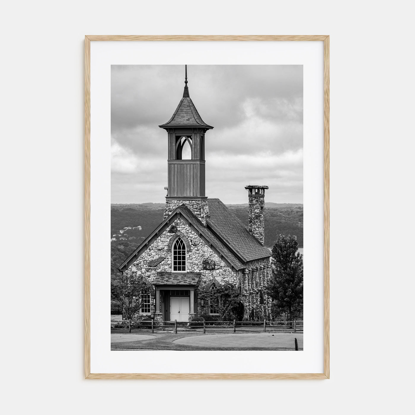 Branson Photo B&W Poster