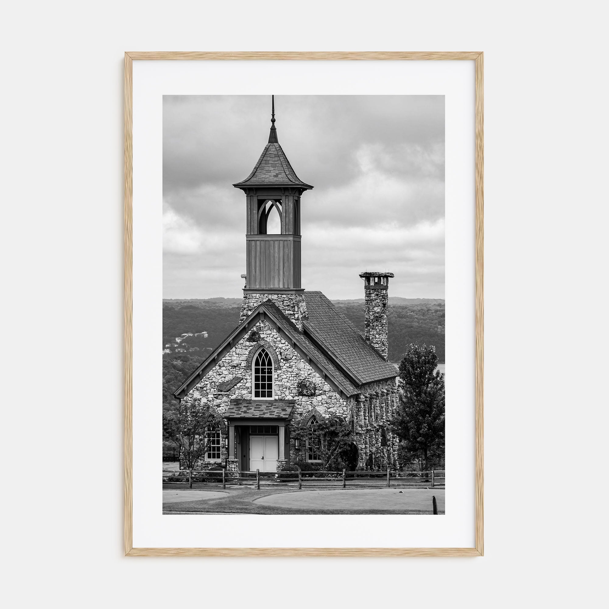 Branson Photo B&W Poster