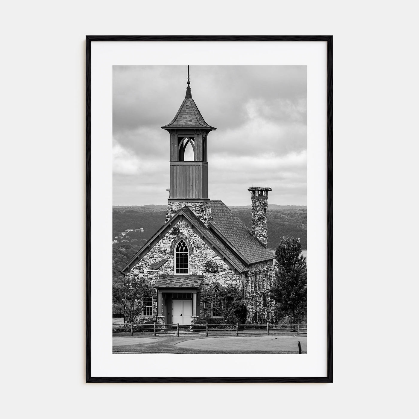 Branson Photo B&W Poster