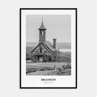 Branson Portrait B&W Poster