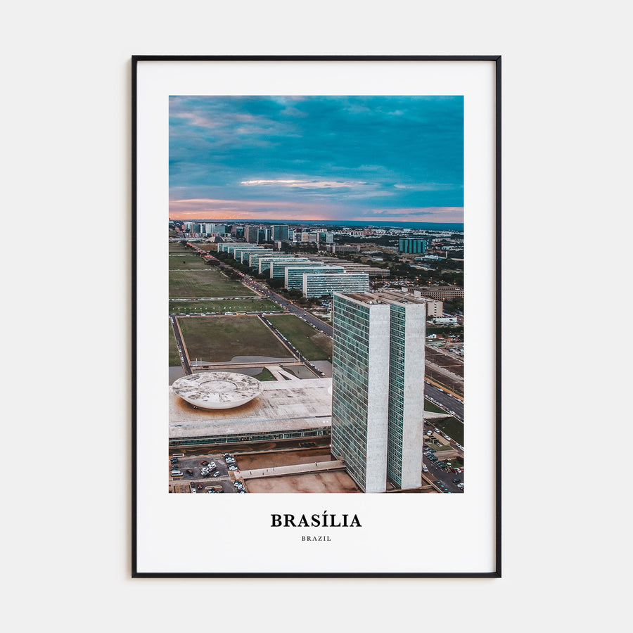 Brasília Portrait Color Poster