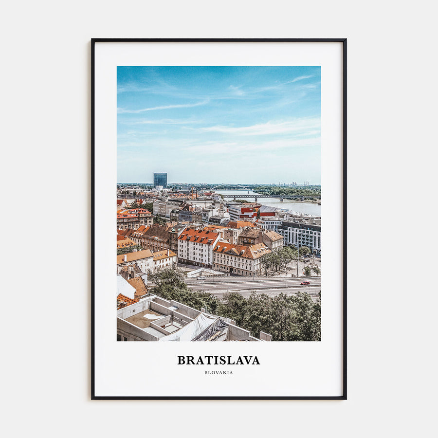Bratislava Portrait Color Poster