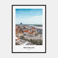 Bratislava Portrait Color Poster