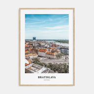 Bratislava Portrait Color Poster