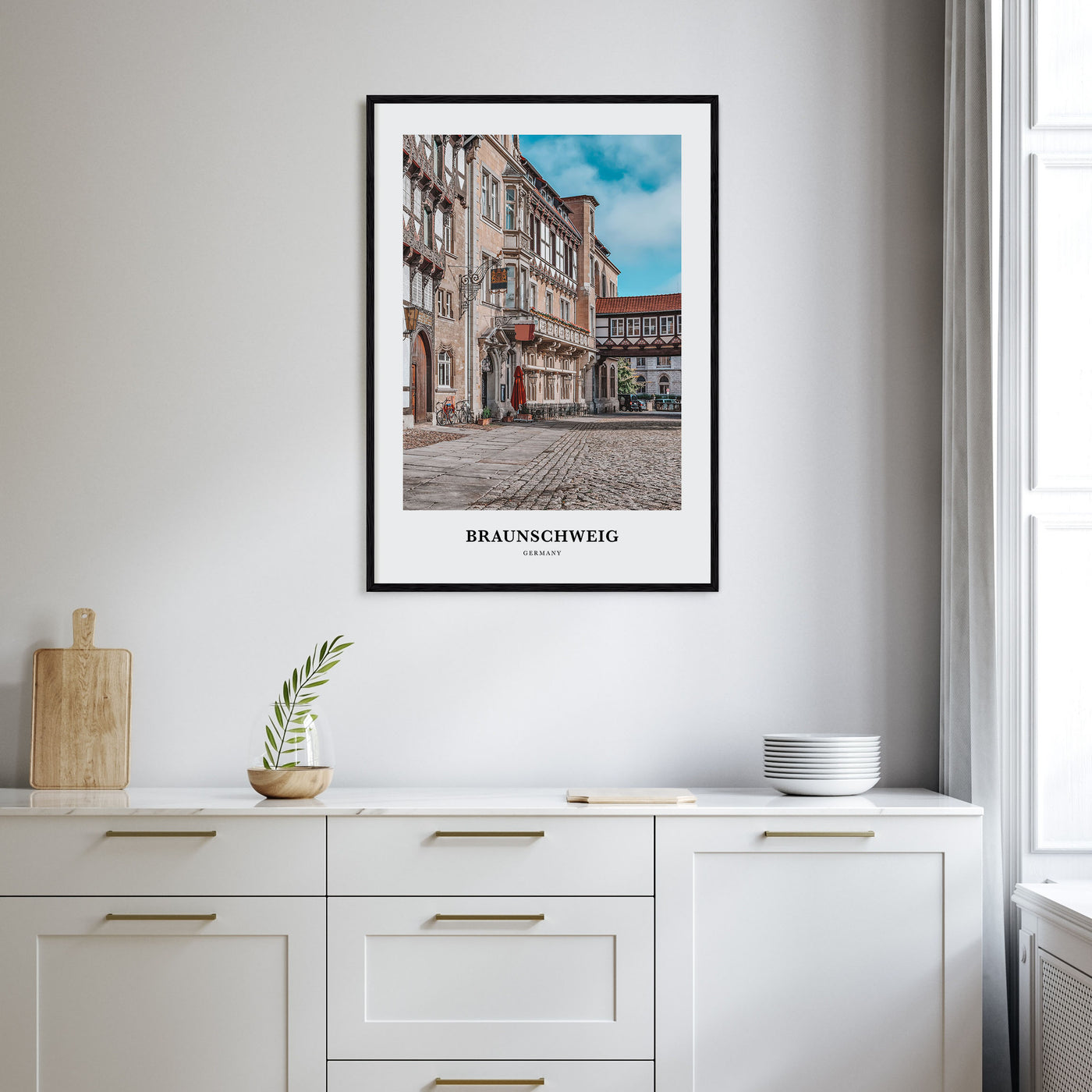 Braunschweig Portrait Color Poster