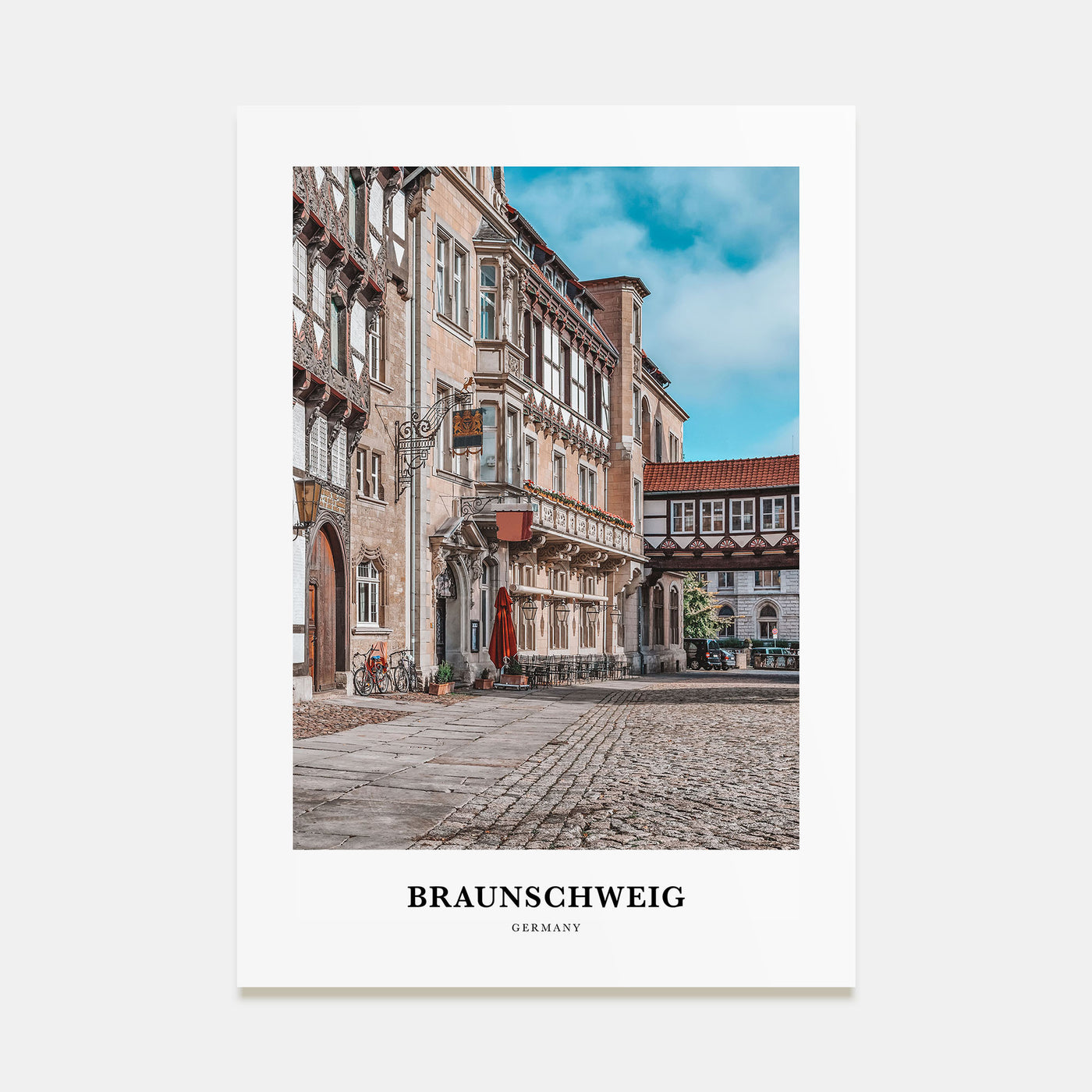 Braunschweig Portrait Color Poster