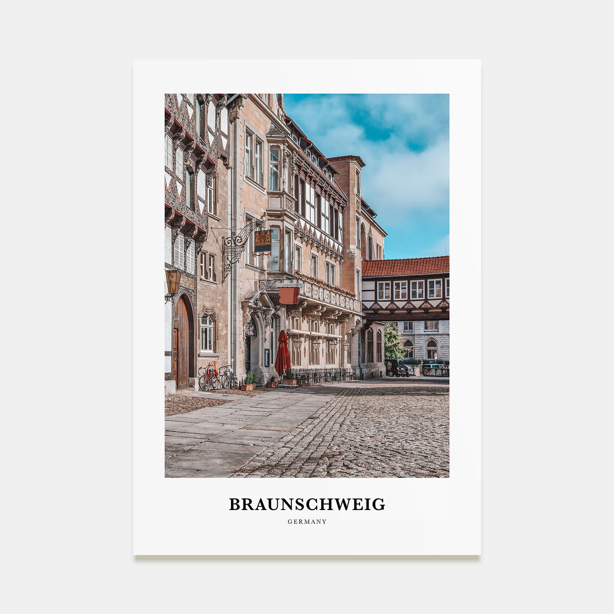 Braunschweig Portrait Color Poster