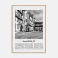 Braunschweig Travel B&W Poster