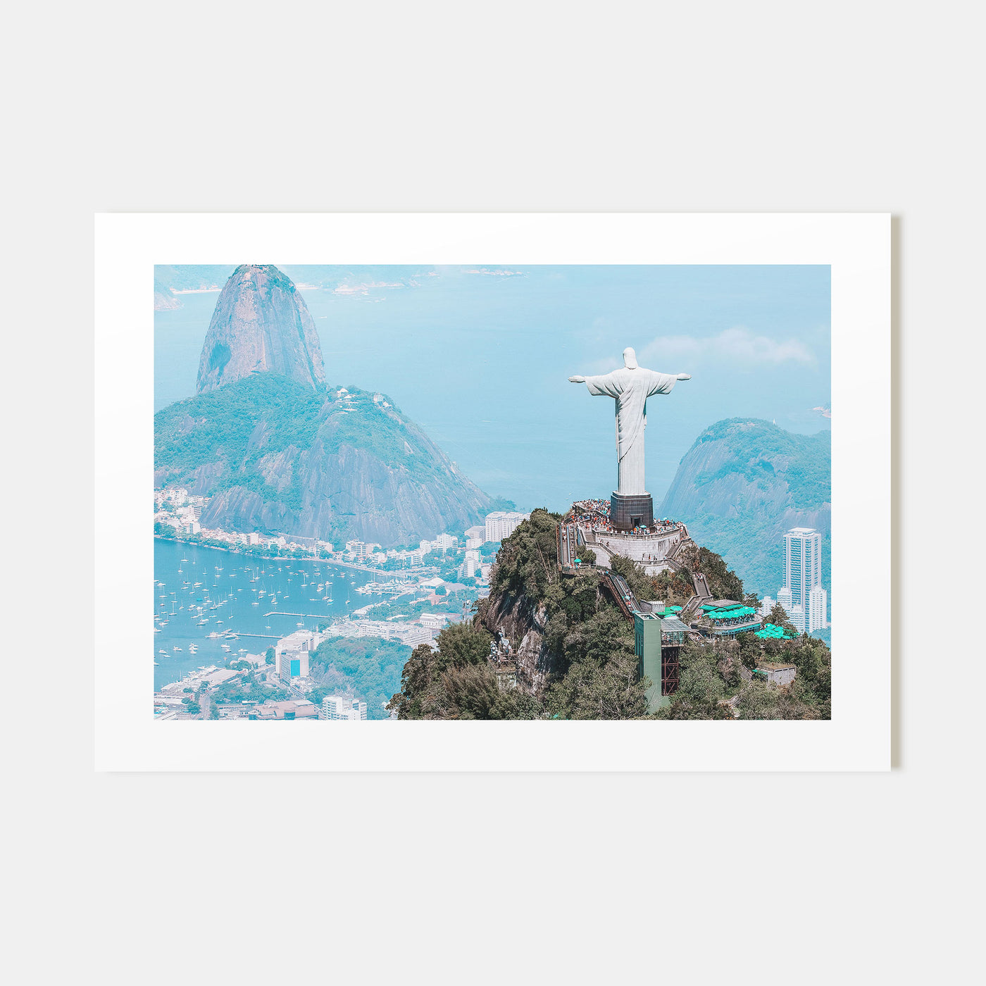 Brazil Landscape Color Poster