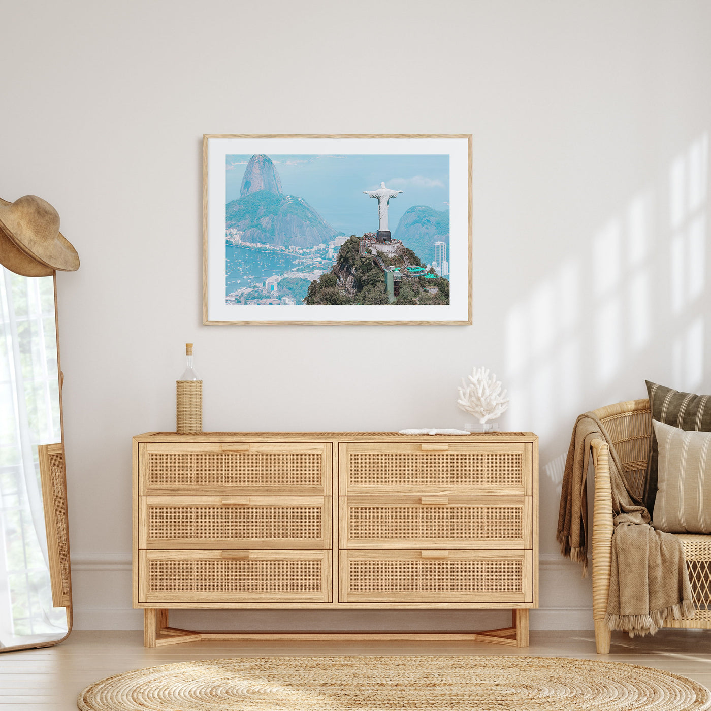 Brazil Landscape Color Poster