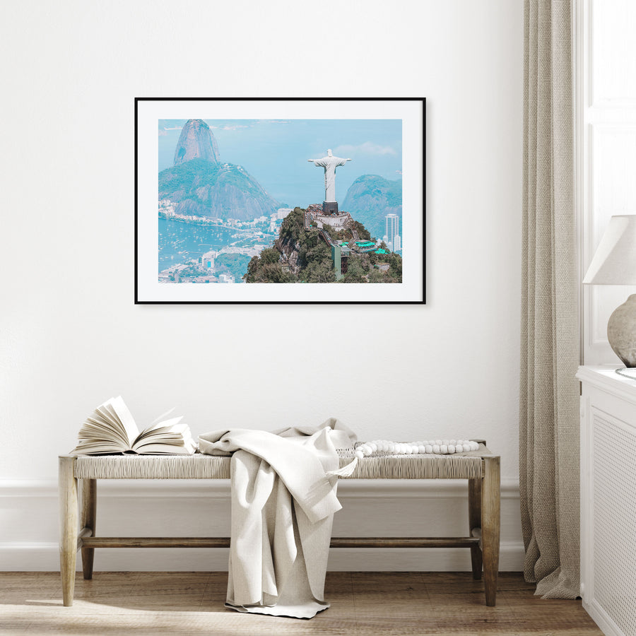 Brazil Landscape Color Poster