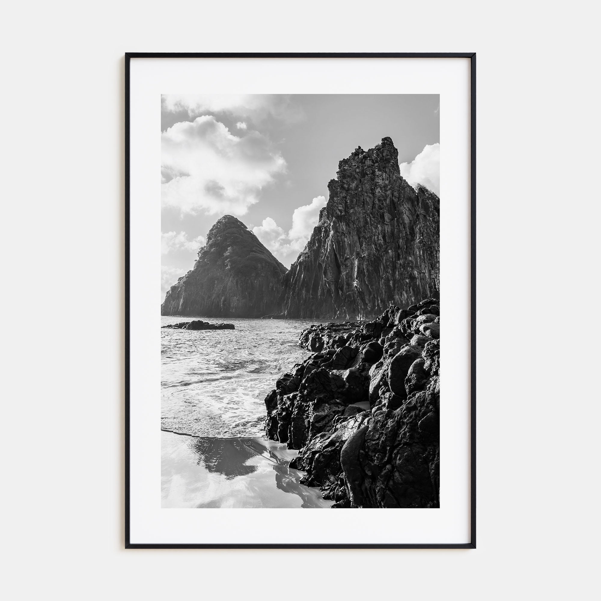 Brazil Photo B&W Poster