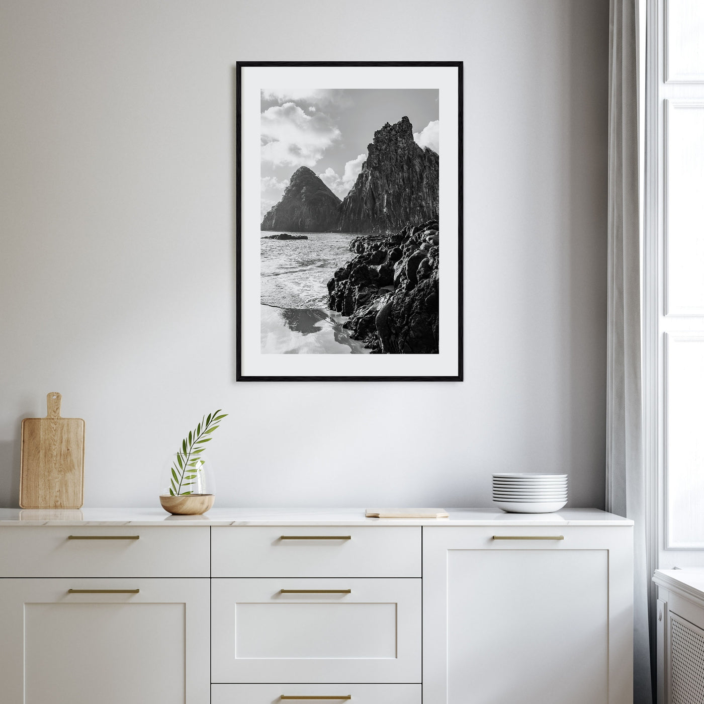 Brazil Photo B&W Poster