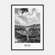 Brazil Portrait B&W No 1 Poster