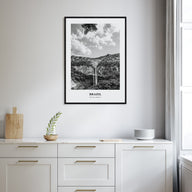 Brazil Portrait B&W No 1 Poster