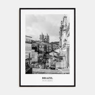 Brazil Portrait B&W No 3 Poster