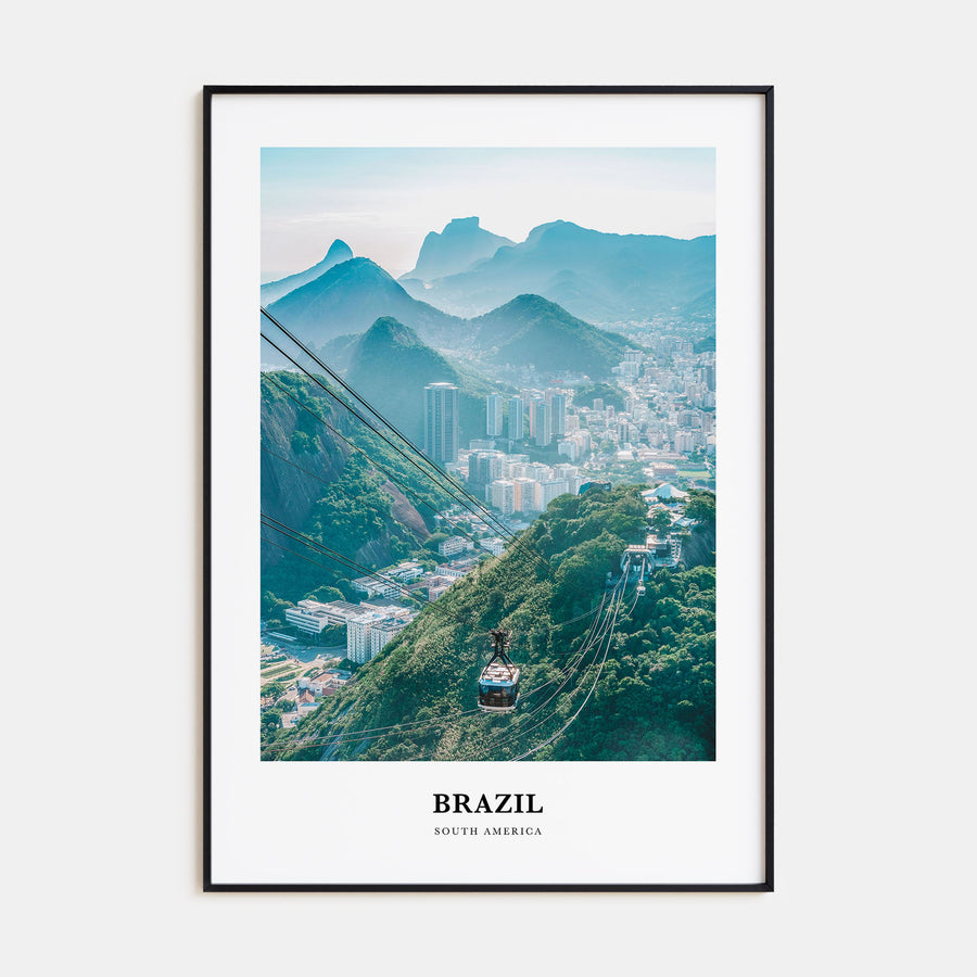 Brazil Portrait Color No 1 Poster