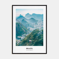 Brazil Portrait Color No 1 Poster